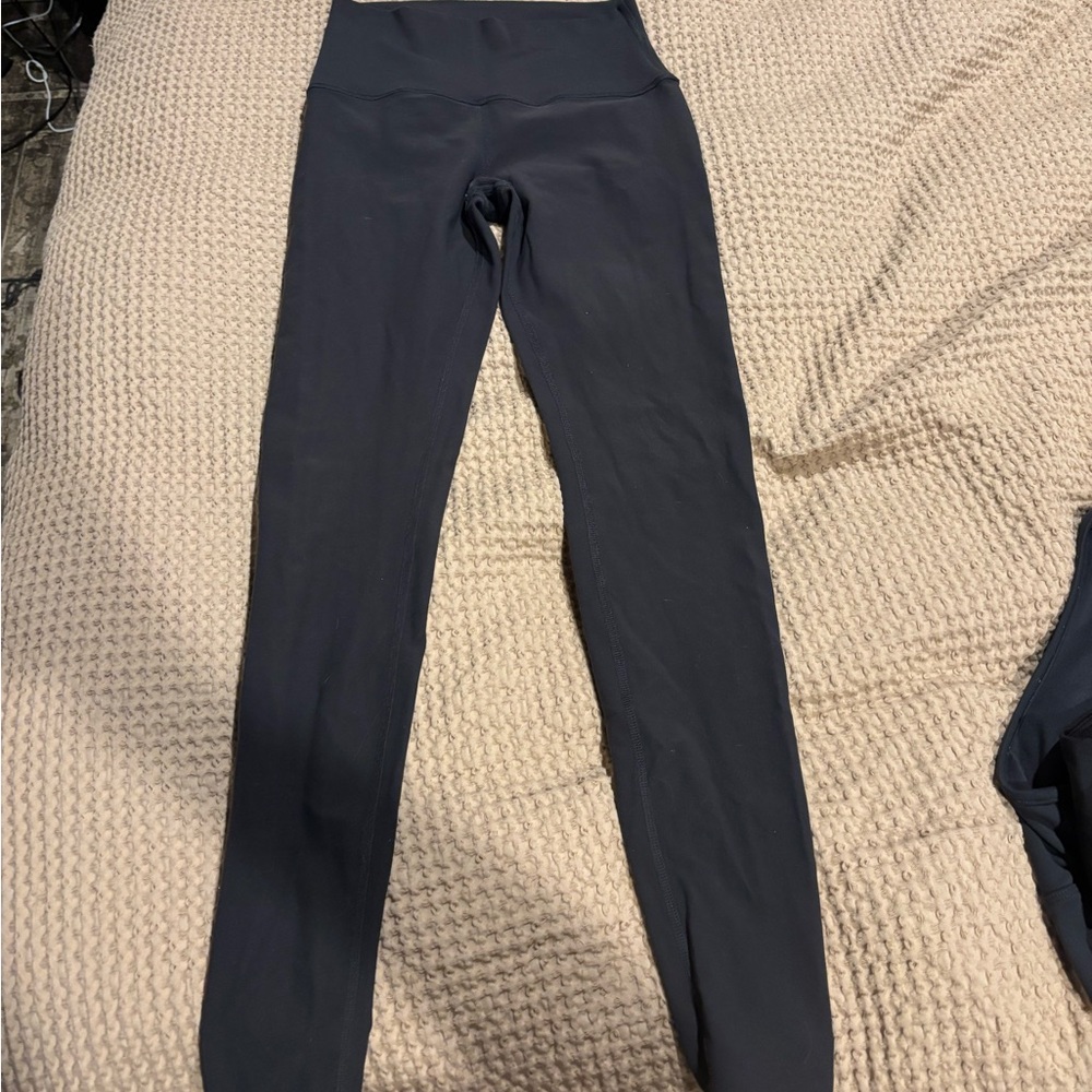 ALO airbrush leggings grey